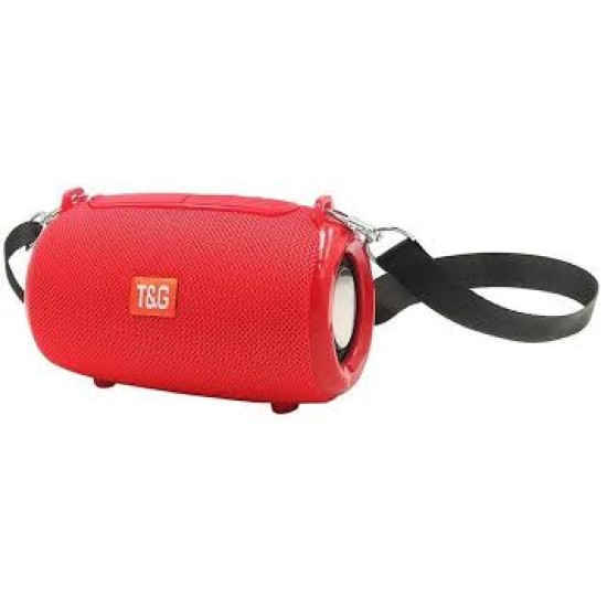 SPEAKER PORTABLE BLUETOOTH TG-533 AUX/USB/MEMORY CARD RED